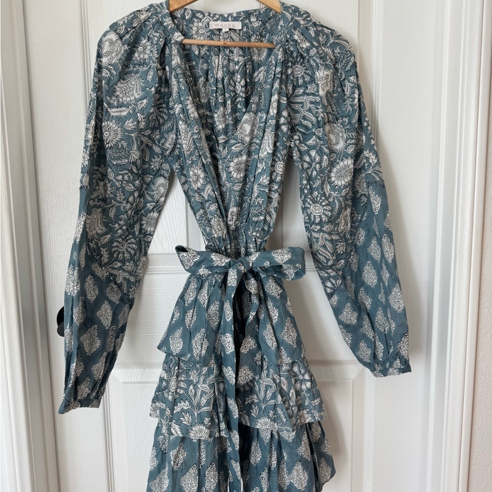 NEW MAREA BELTED PRINTED MINI DRESS!